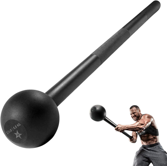 Unleash Your Strength with  Steel Mace Bell - Versatile Weight Options for Full Body Workouts, Rehabilitation, and Flexibility for All Fitness Levels