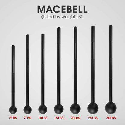 Unleash Your Strength with  Steel Mace Bell - Versatile Weight Options for Full Body Workouts, Rehabilitation, and Flexibility for All Fitness Levels