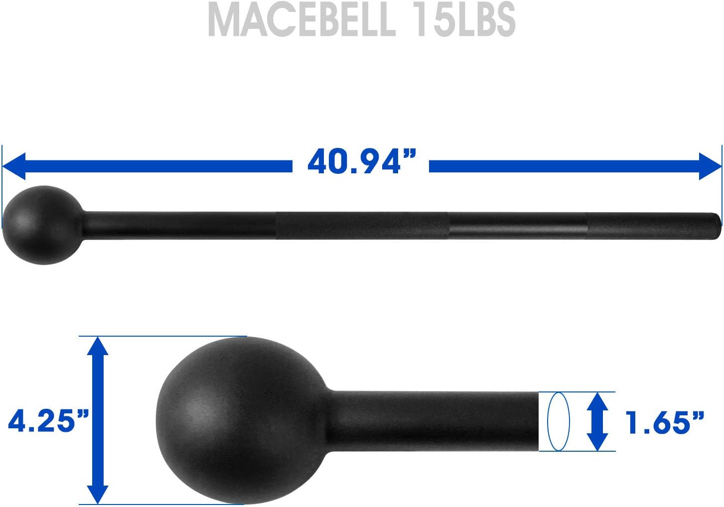 Unleash Your Strength with  Steel Mace Bell - Versatile Weight Options for Full Body Workouts, Rehabilitation, and Flexibility for All Fitness Levels