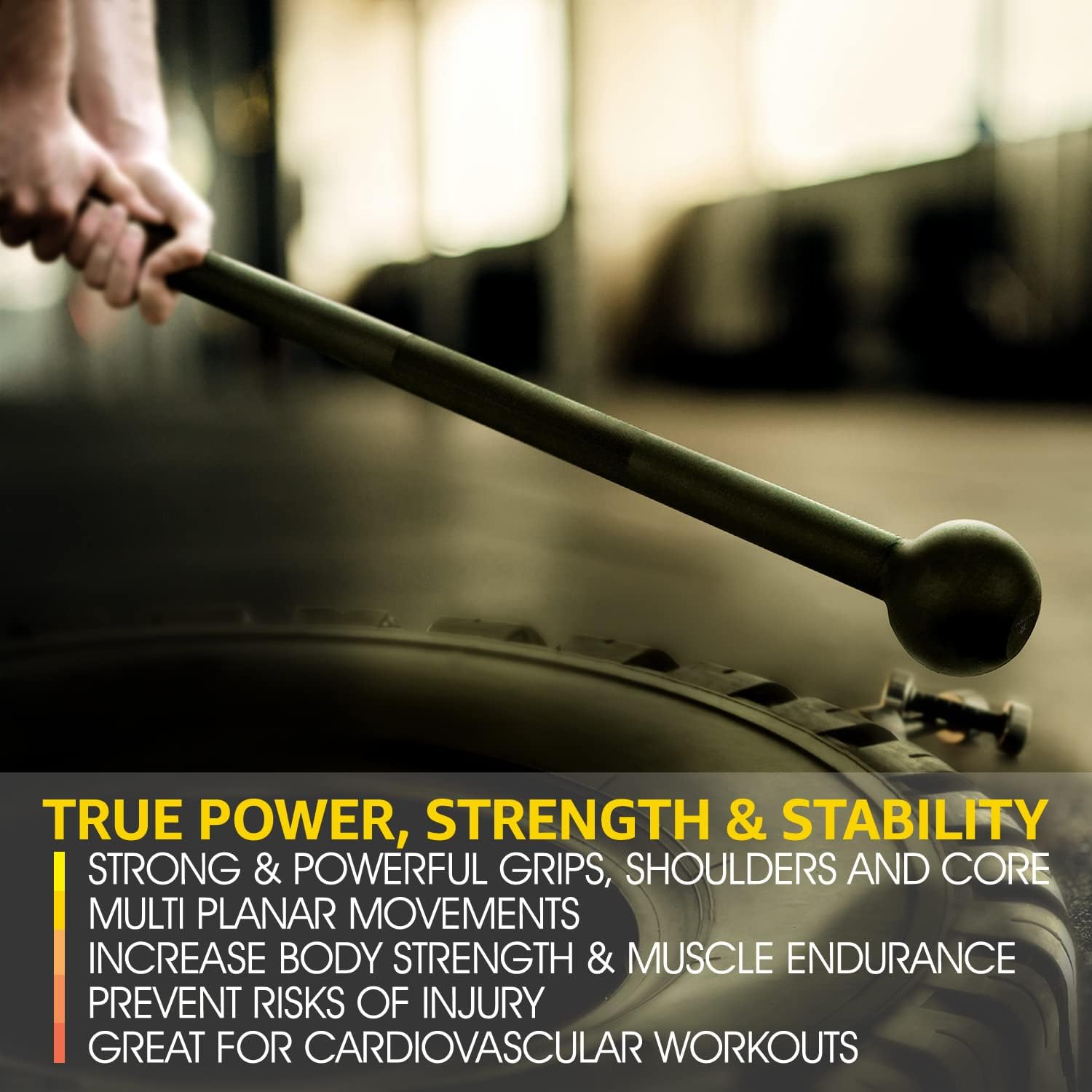 Unleash Your Strength with  Steel Mace Bell - Versatile Weight Options for Full Body Workouts, Rehabilitation, and Flexibility for All Fitness Levels