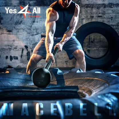 Unleash Your Strength with  Steel Mace Bell - Versatile Weight Options for Full Body Workouts, Rehabilitation, and Flexibility for All Fitness Levels