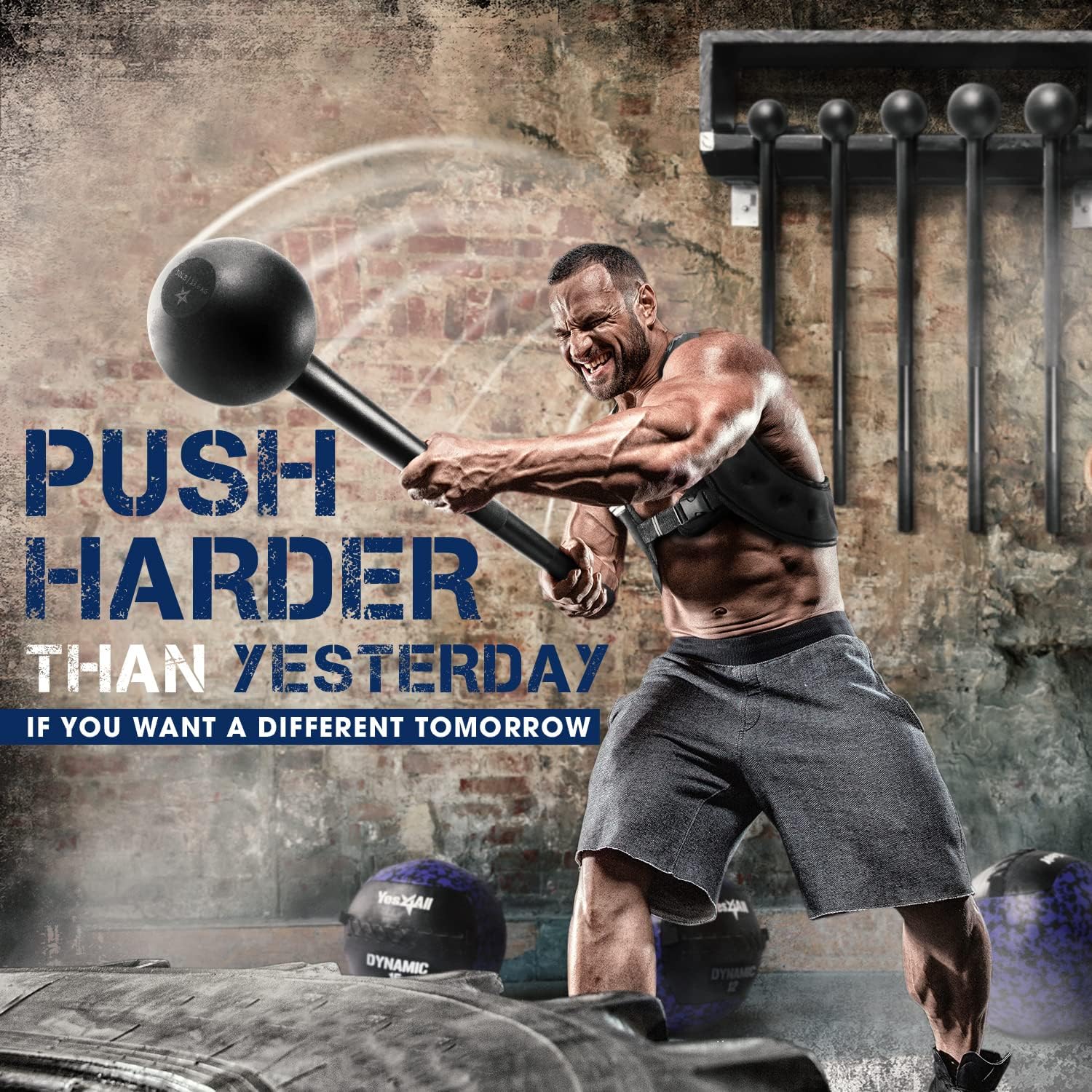 Unleash Your Strength with  Steel Mace Bell - Versatile Weight Options for Full Body Workouts, Rehabilitation, and Flexibility for All Fitness Levels